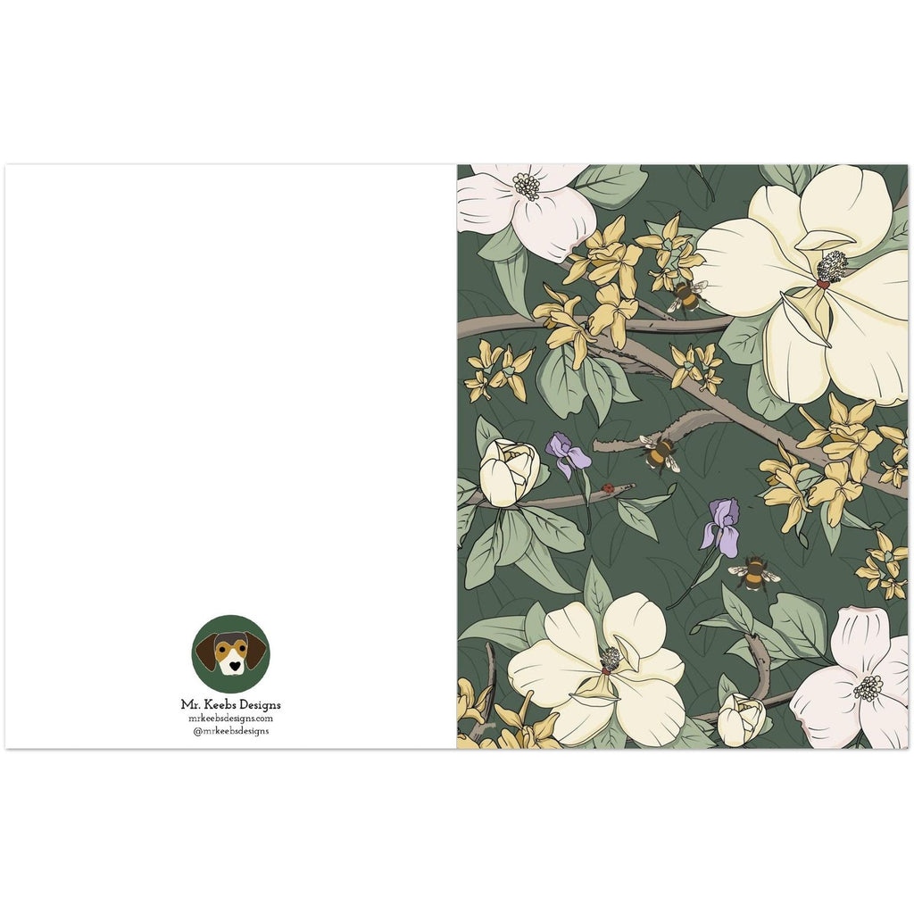 Botanical Greeting Cards, Set of 10
