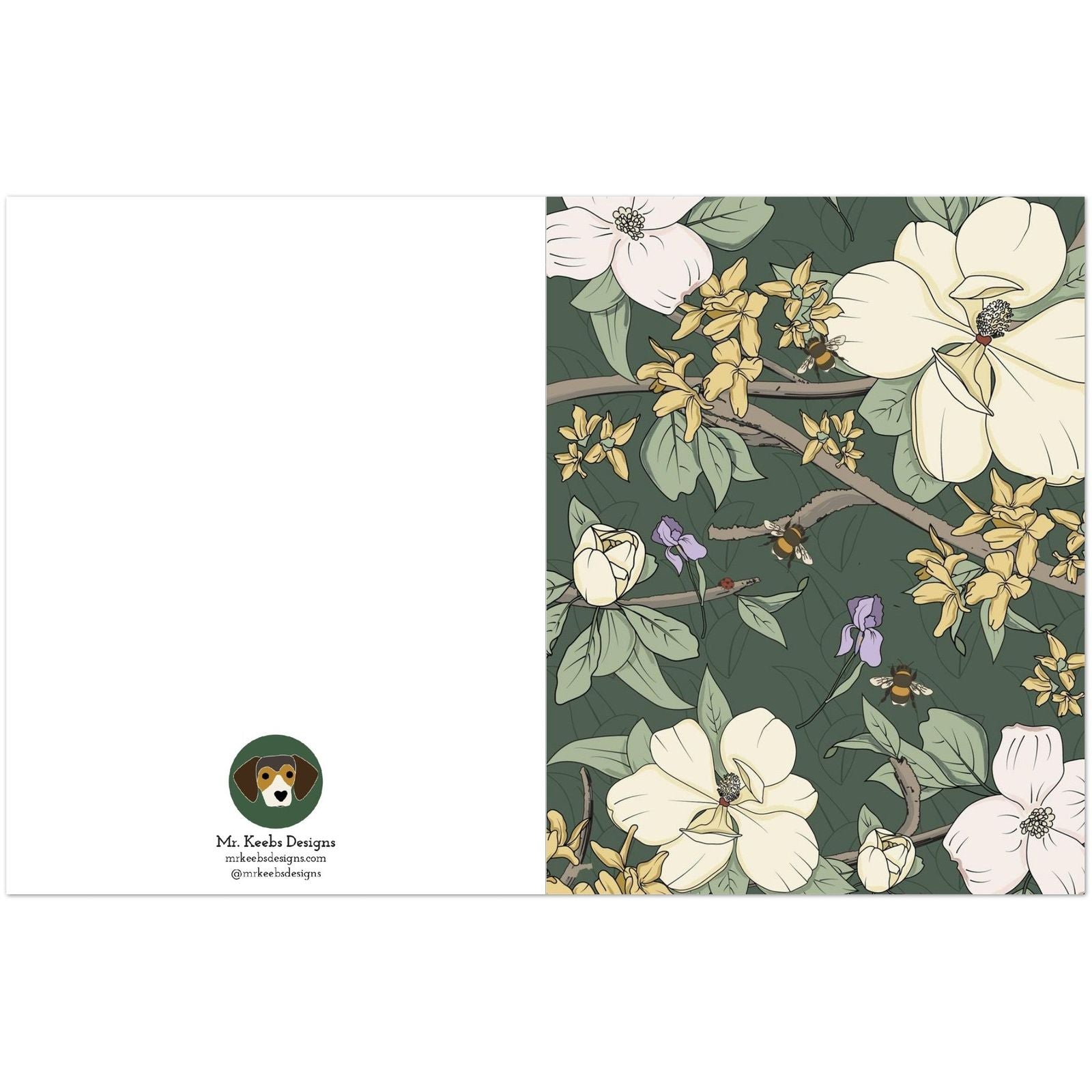 Botanical Greeting Cards, Set of 10
