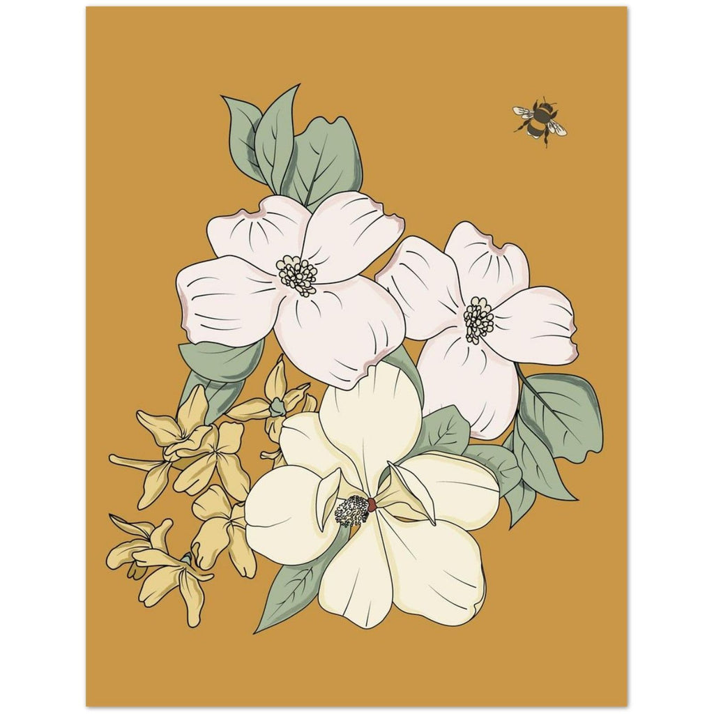 Dogwood Greeting Cards, Set of 10